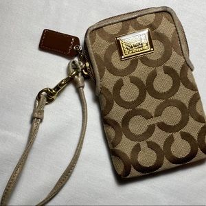 Coach wristlet
